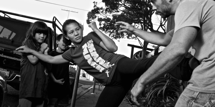 Women's self defense kids Lions krav maga martial arts in Austin for self improvement fitness and health