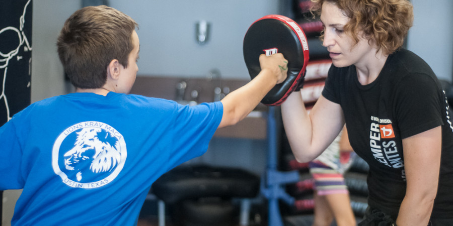 J-Division KMG Krav Junior at Lions Krav Maga