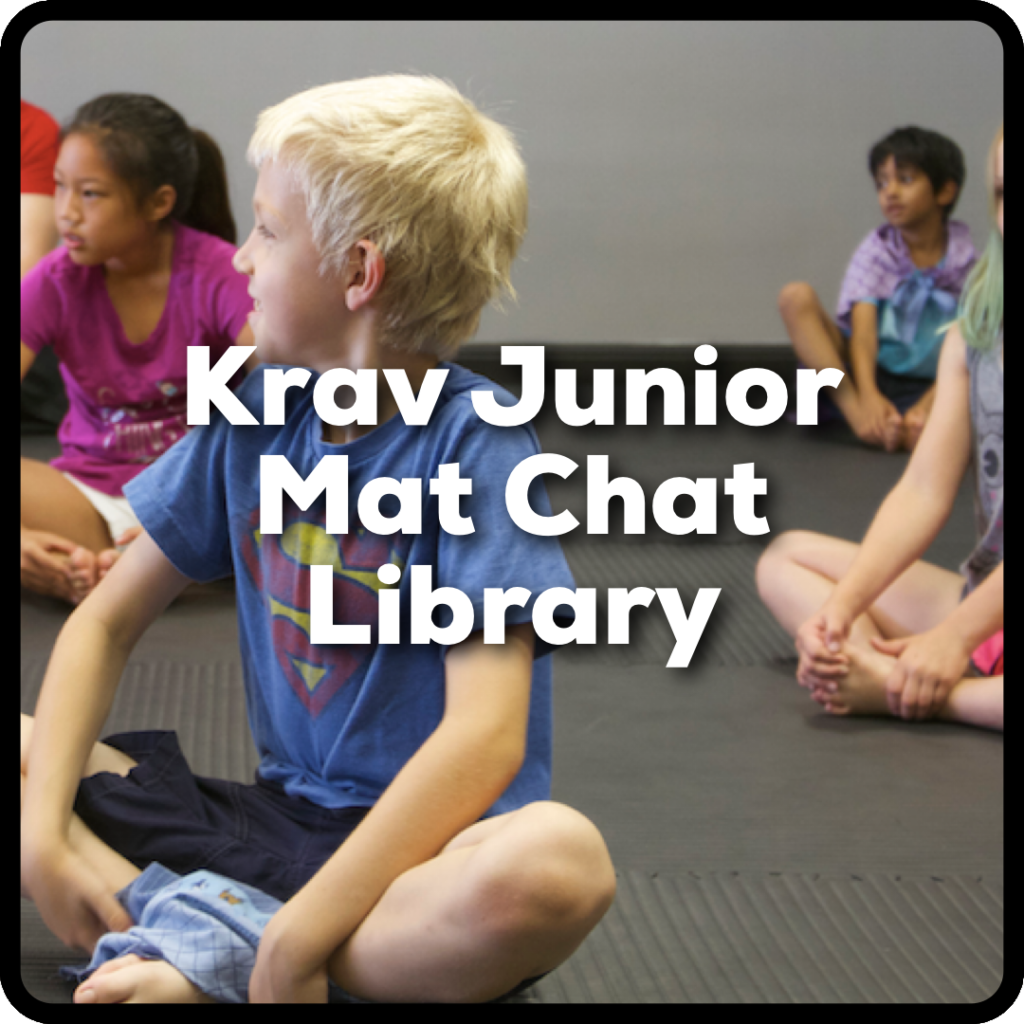 Lions Krav Maga Krav Junior Mat Chat Library
