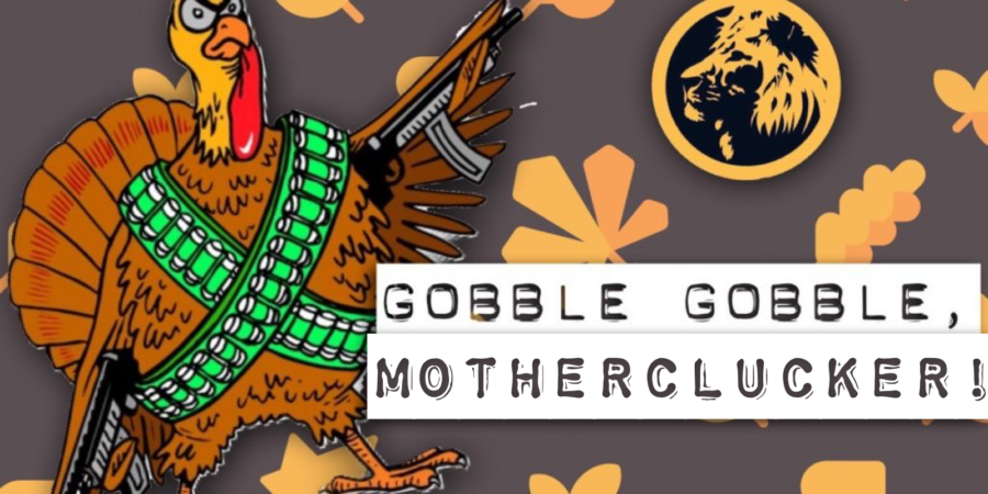 Gobble Gobble Motherclucker Thanksgiving Krav Maga class fundraiser Lions Krav maga