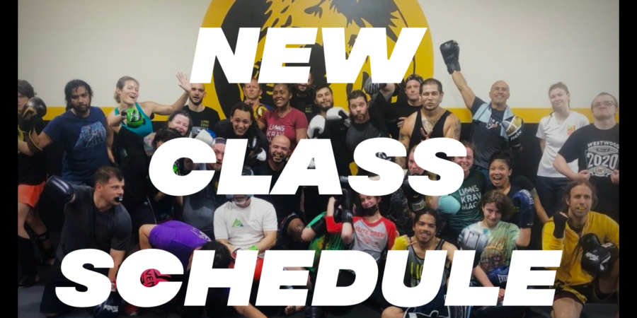 Lions Krav Maga New Class Schedule